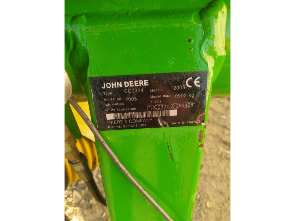 SEGADORA JOHN DEERE 324 US-2258