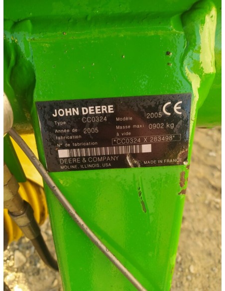 SEGADORA JOHN DEERE 324 US-2258